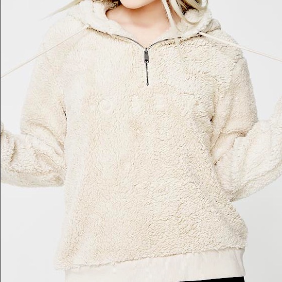 OBEY Women’s Sherpa Hoodie - Picture 1 of 5